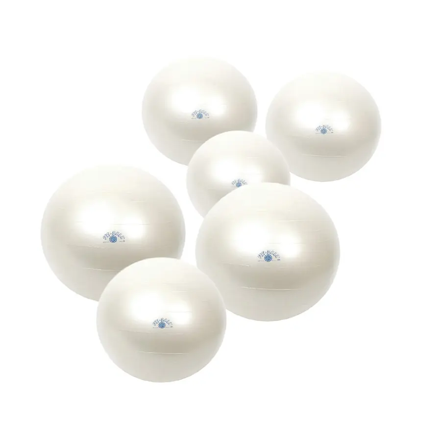 Gymnic Fit Ball paket 6 st 75 cm Träningsbollar fri från latex 