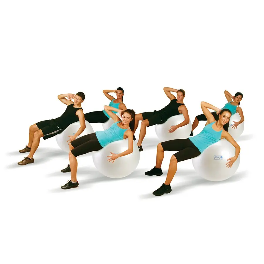 Gymnic Fit Ball paket 6 st 65 cm Träningsbollar fri från latex 