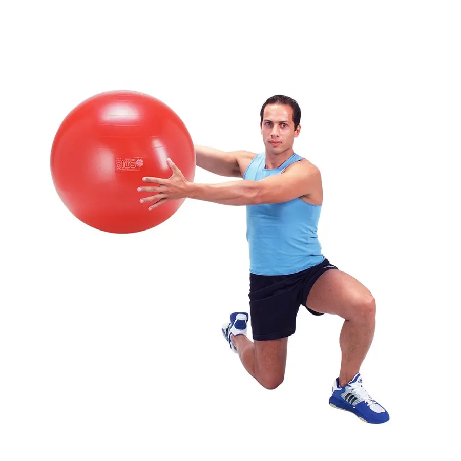 Gymnic Plus paket röd 6 st. Pilatessbollar för dig mellan150-165cm 