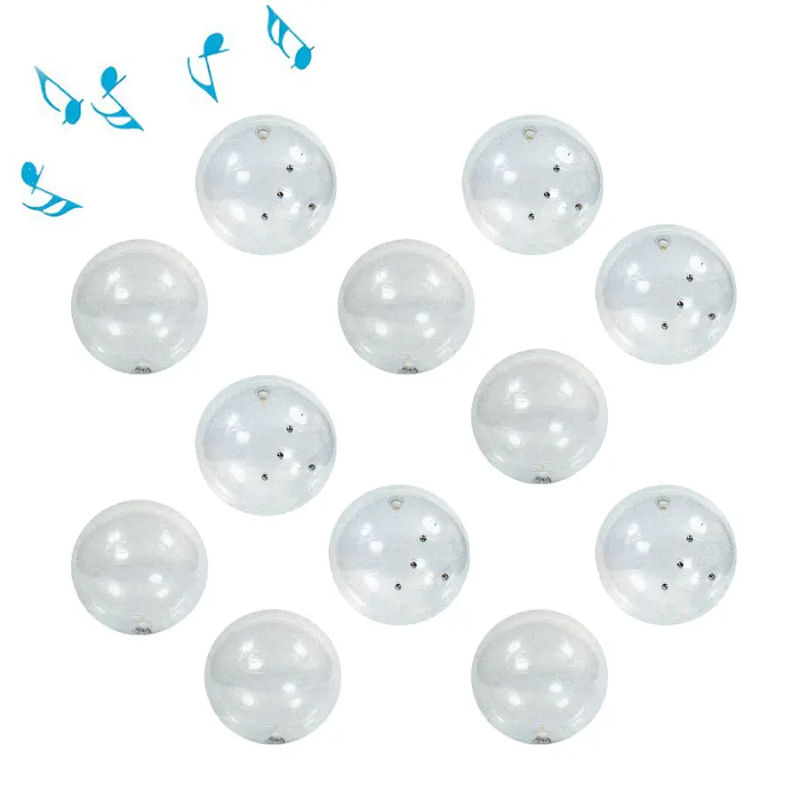 Musikalsk Ball jinglin diameter 12 stk For svaksynte | 55 cm 