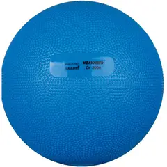 Medisinball Heavymed 3 kg Lateksfri med sprett - Blå
