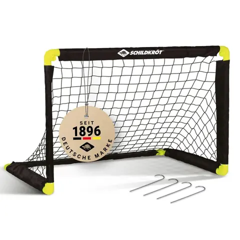 Schildkröt Fotbollsmål | 1 stk 90x60 cm | Hopfällbart mål