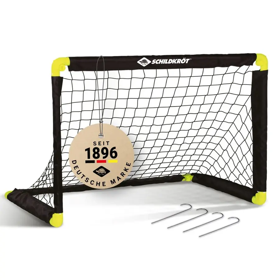 Schildkröt Fotballmål | 1 stk 90x60 cm | Hopfällbart mål 