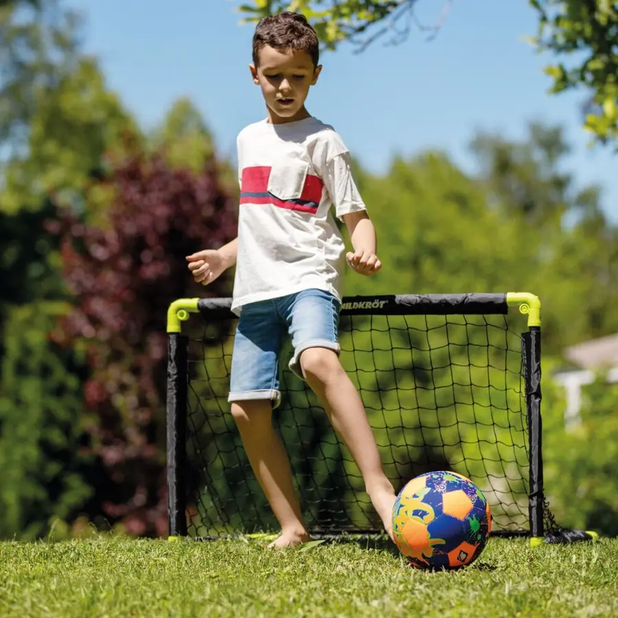 Schildkröt Fotballmål | 1 stk 90x60 cm | Hopfällbart mål 