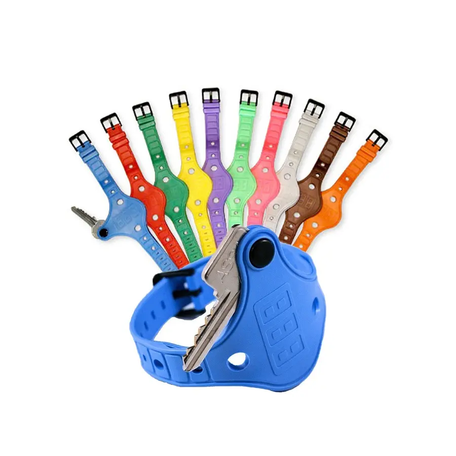 Nyckelarmband Mjuka blå (20) Nyckelarmband 