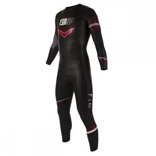 V&#229;tdr&#228;kt ZEROD | Atlante Man Triathlon | Open Water - Svart/R&#246;d
