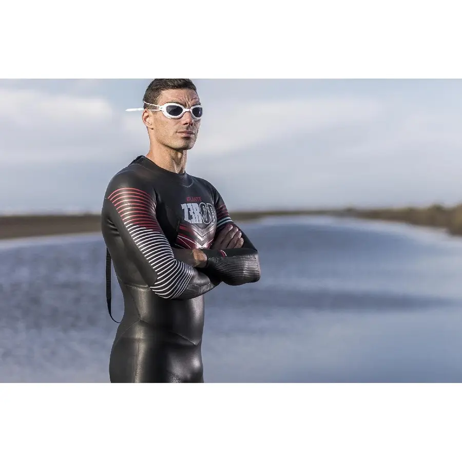 Våtdräkt  ZEROD | Atlante Man XS Triathlon | Open Water - Svart/Röd 