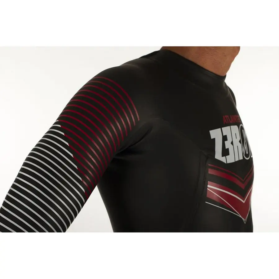 Våtdräkt  ZEROD | Atlante Man XS Triathlon | Open Water - Svart/Röd 