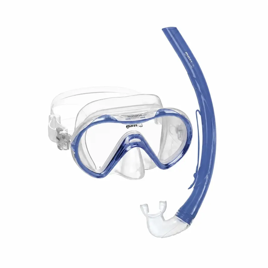 Mares Snorkelset 8–14 år Brett synfält och enkel justering 