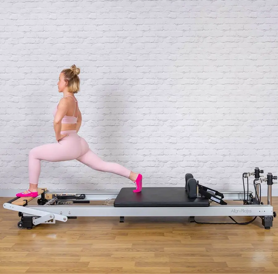 Pilates Reformer C8 Pro | Låga ben Pilatesbänk | Studiobruk 