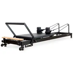 Pilates Reformer R8 Pro | Svart Pilatesbänk | Privatbruk