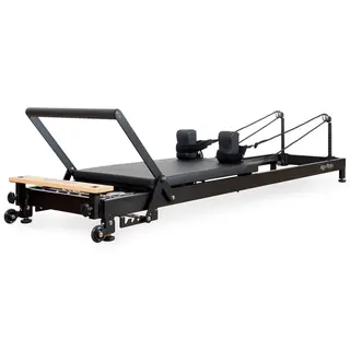 Pilates Reformer R8 Pro | Svart Pilatesb&#228;nk | Privatbruk