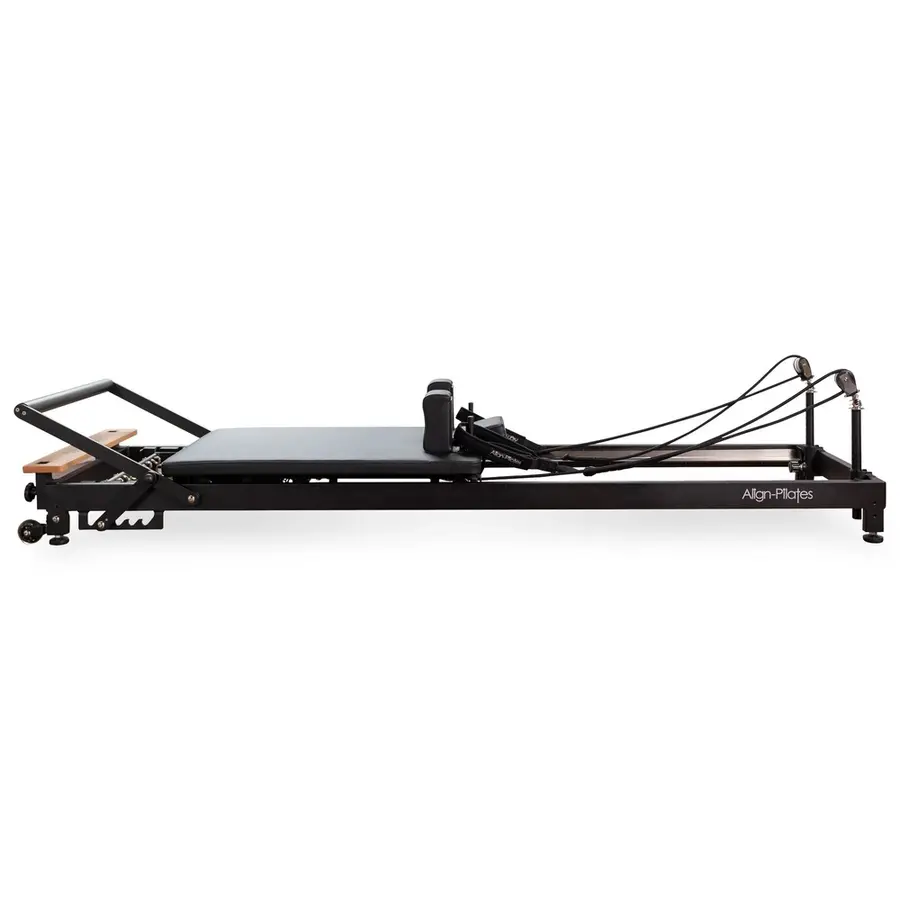 Pilates Reformer R8 Pro | Svart Pilatesbänk | Privatbruk 