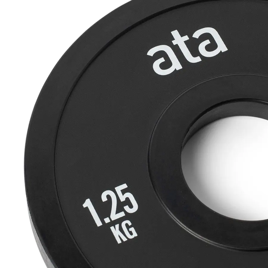 Viktskiva ata 1.25 kg | 2 st Viktplattor för olympiska skivstänger 
