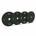 Viktpaket ata ECO Bumper Plate Hål 50mm | Total 100 kg