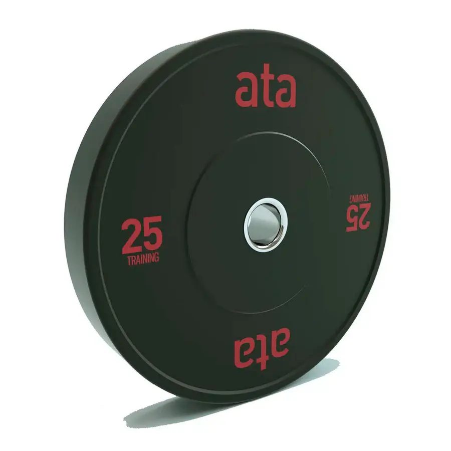 Viktskiva ata ECO Bumper Plate 25 kg Hål 50mm | 1 St 