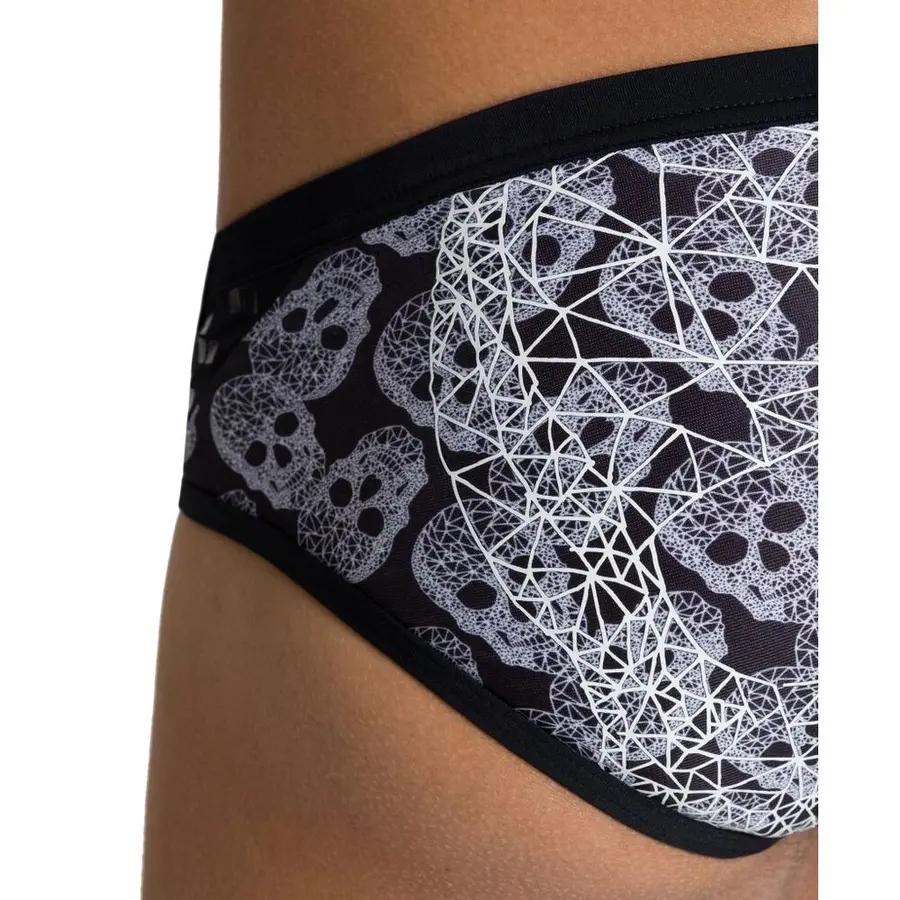 Crazy Pop Skulls Brief Badebukse 24 Arena | Flerfärgad | MaxLife 