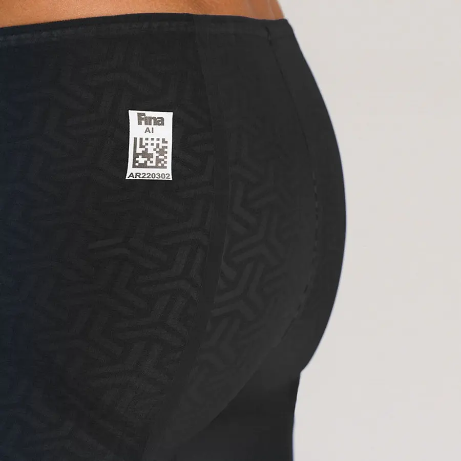 PWS Carbon Glide Jammer 30 Arena | Svart/Gul | Tävlingsbadbyxor 