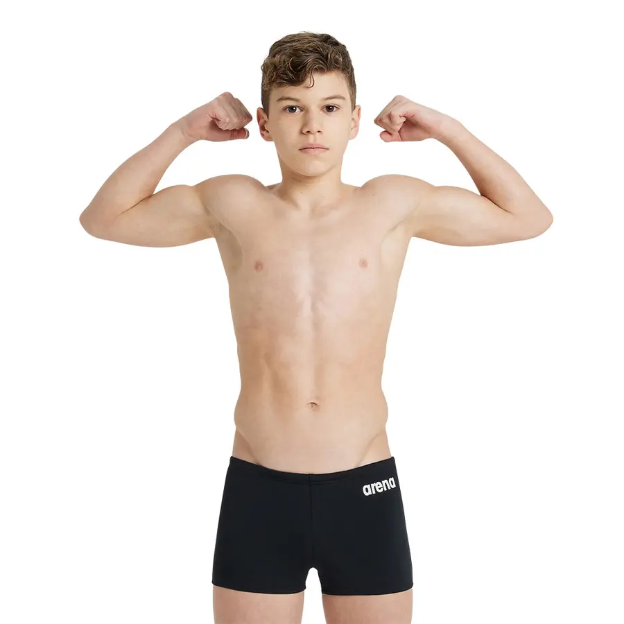 Solid Short Badebukse jr 128 Arena | Svart | MaxLife ECO 