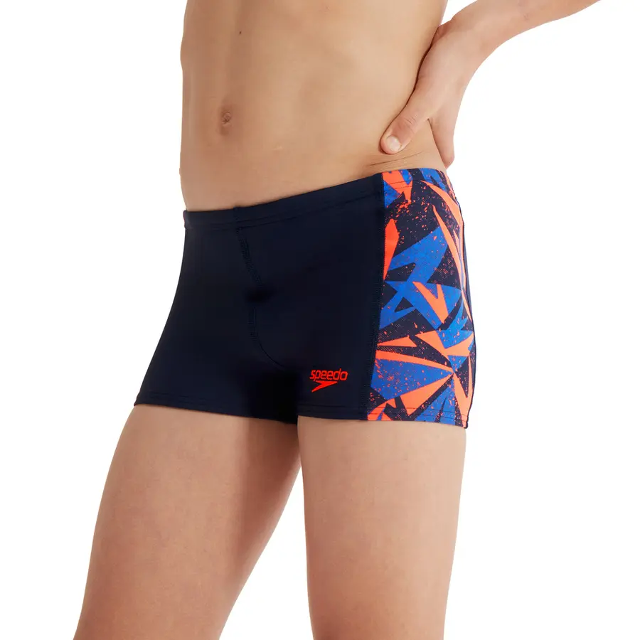 Hyperboom Aquashort Badbyxor jr 164 Speedo | Marin/Orange | Endurance10 