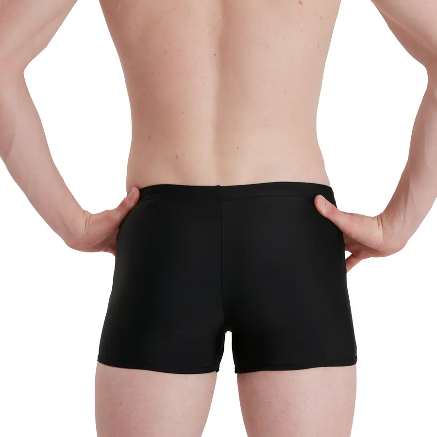 Medley Logo Aquashort Badbyxa 40 Speedo | Svart/Grå | ECO EnduraFlex 