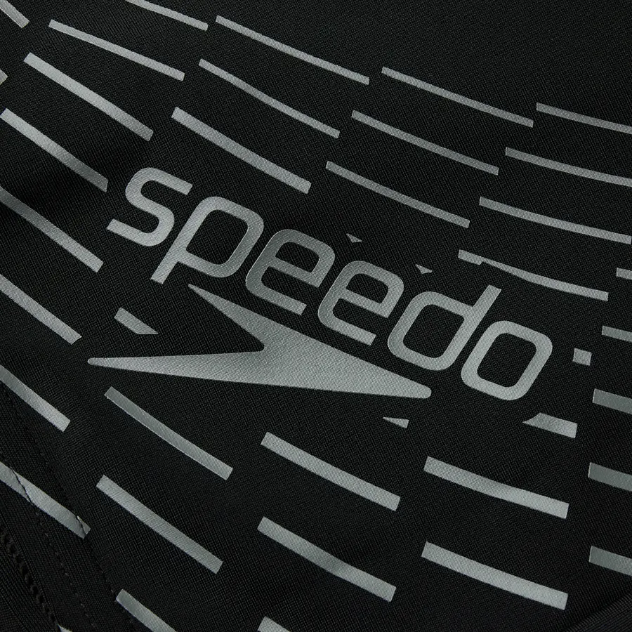 Medley Logo Aquashort Badbyxa 40 Speedo | Svart/Grå | ECO EnduraFlex 