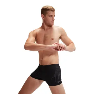 HyperBoom Placement Short Badebukse Speedo | Svart/Grå | ECO Endurance+