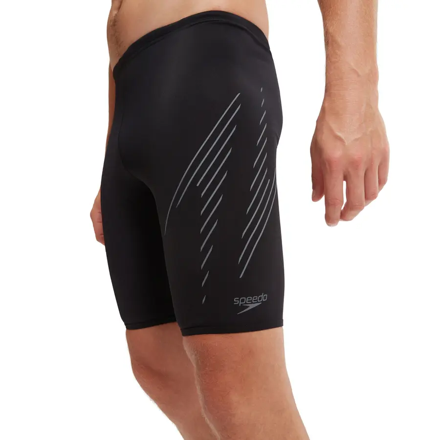 HyperBoom Placement Jammer Badbyxa 26 Speedo | Svart/Grå | ECO Endurance+ 