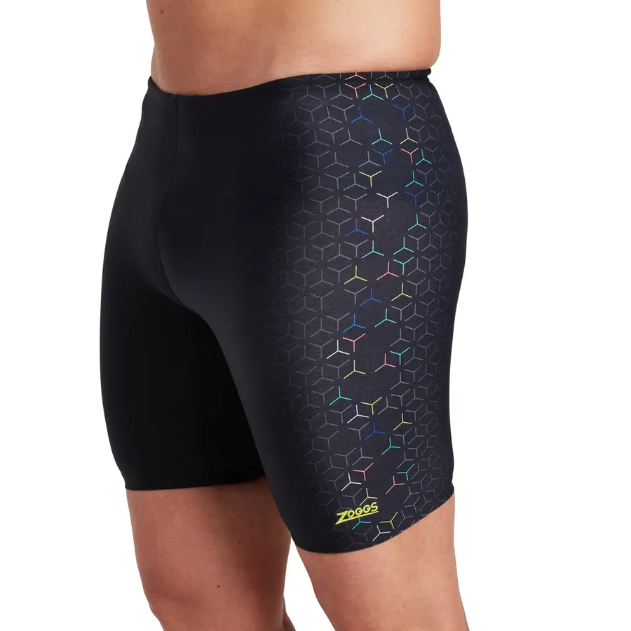 Predator Mid Jammer Badbyxa 40 Zoggs | Svart | Ecolast+ 
