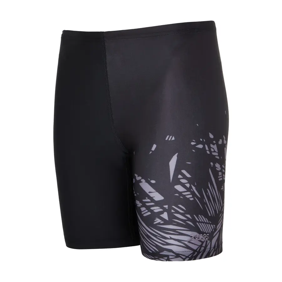 Latitude Mid Jammer Badbyxa jr 116cm Zoggs | Svart/Flerfärgad | Ecolast 