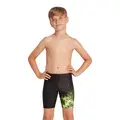 Wired Lime Mid Jammer Badbyksa jr Zoggs | Svart/Lime | Ecolast