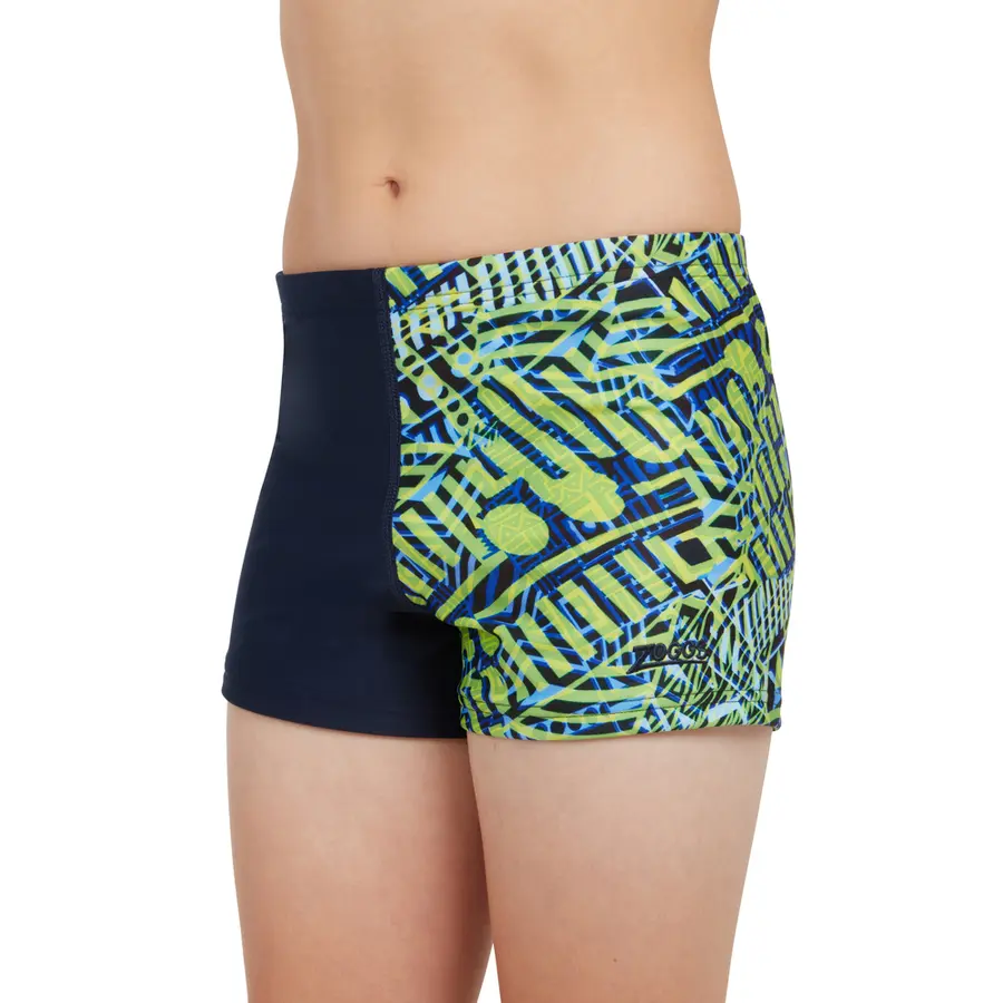 Inca Hip Racer Badbyxa 152cm Zoggs | Blå/Flerfärgad | Ecolast 