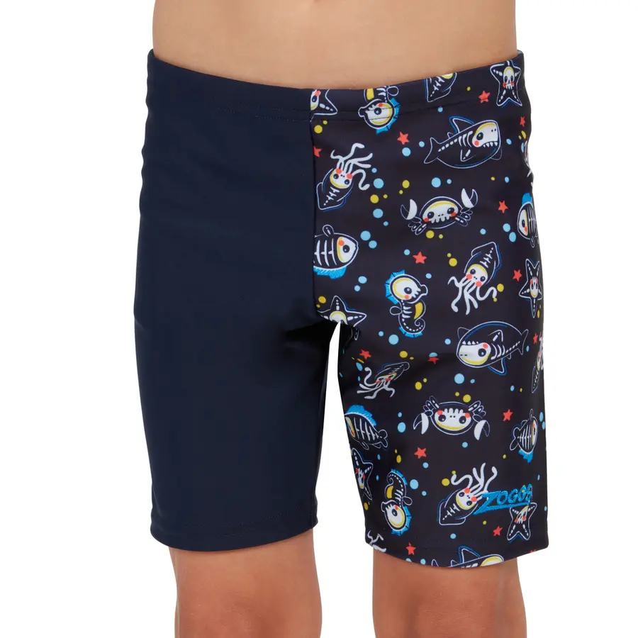 Sea Ahoy Mid Jammer Badbyxa 104cm Zoggs | Flerfärgad | Ecolast 