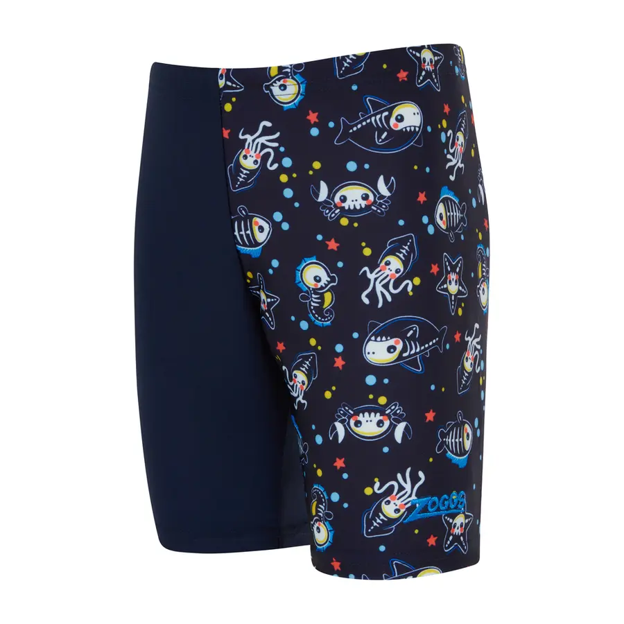 Sea Ahoy Mid Jammer Badbyxa 104cm Zoggs | Flerfärgad | Ecolast 