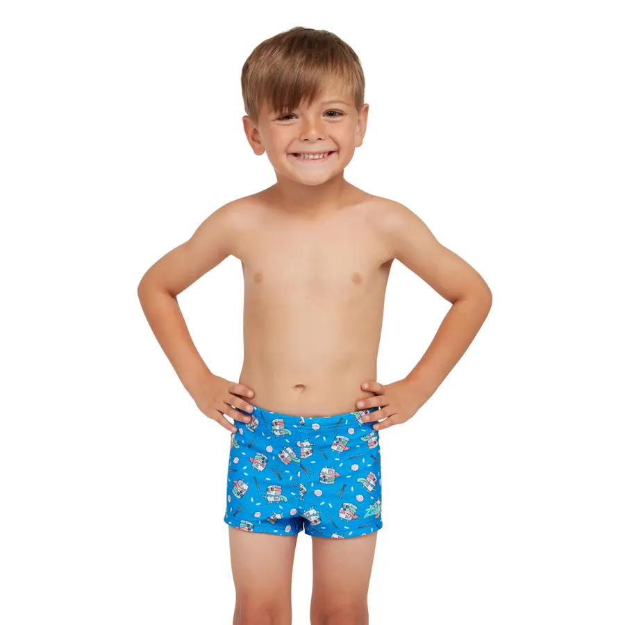 Super Sushi Hip Racer Badbyxa 92cm Zoggs | Blå/Flerfärgad | Ecolast 