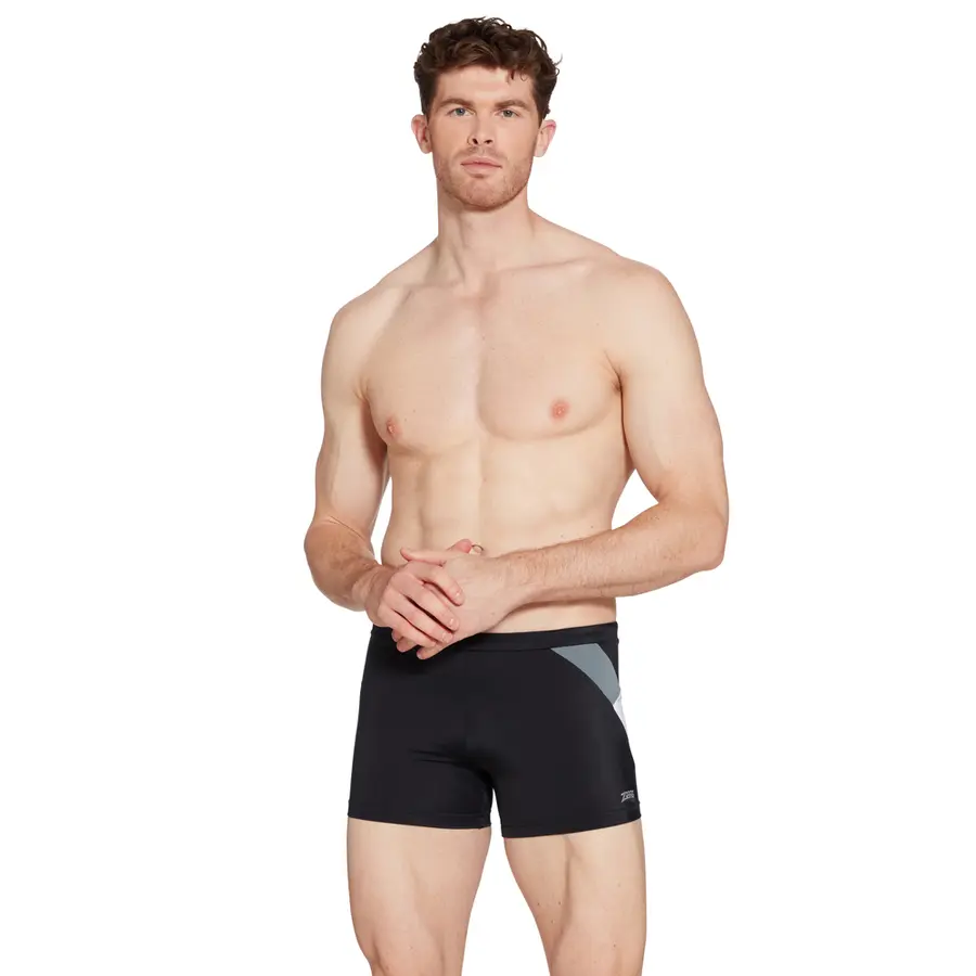 Sydney Boxer Badbyxa 32 Zoggs | Svart/Grå | EcoFit 