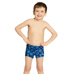 Fontopia Hip Racer Badbyxa 116cm Zoggs | Bl&#229;/Flerf&#228;rgad | Ecolast