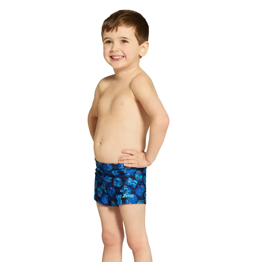 Fontopia Hip Racer Badbyxa 116cm Zoggs | Blå/Flerfärgad | Ecolast 