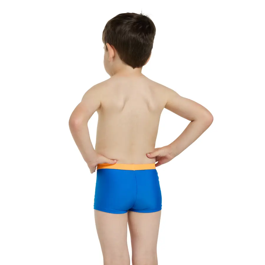 Alfie Retro Hip Racer Badbyxa 104cm Zoggs | Blå/ Orange| Ecolast 