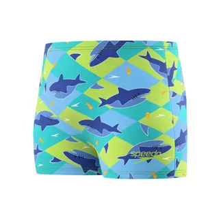 Print Aquashort Badbyxa jr Speedo | Blå | EnduraSoft