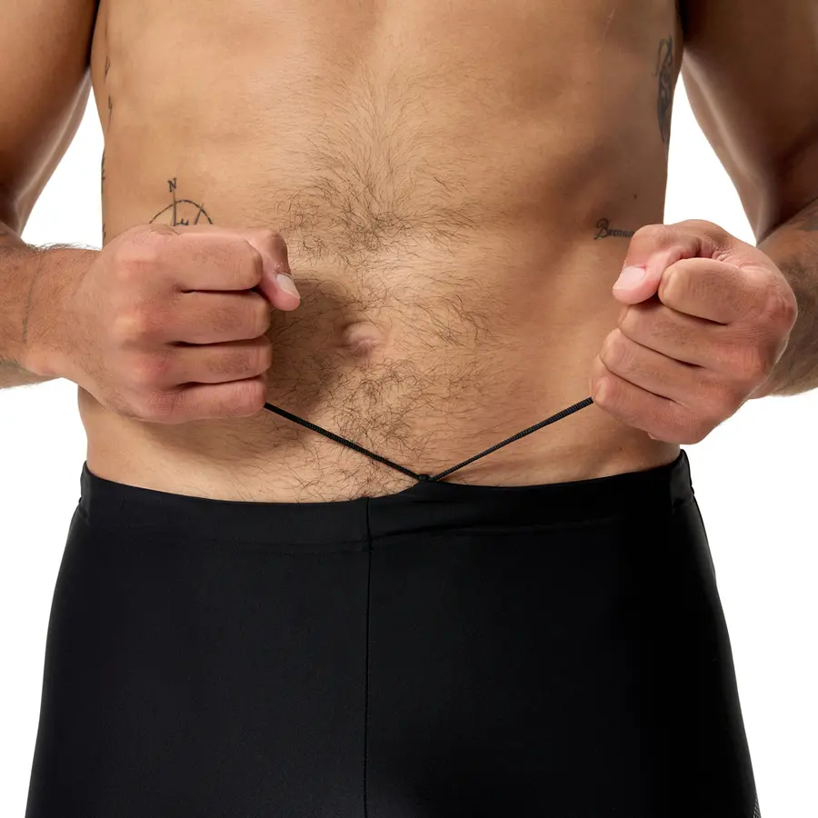 Medley Logo Jammer Badbyxa 32 Speedo | Svart/Grå | Enduraflex 