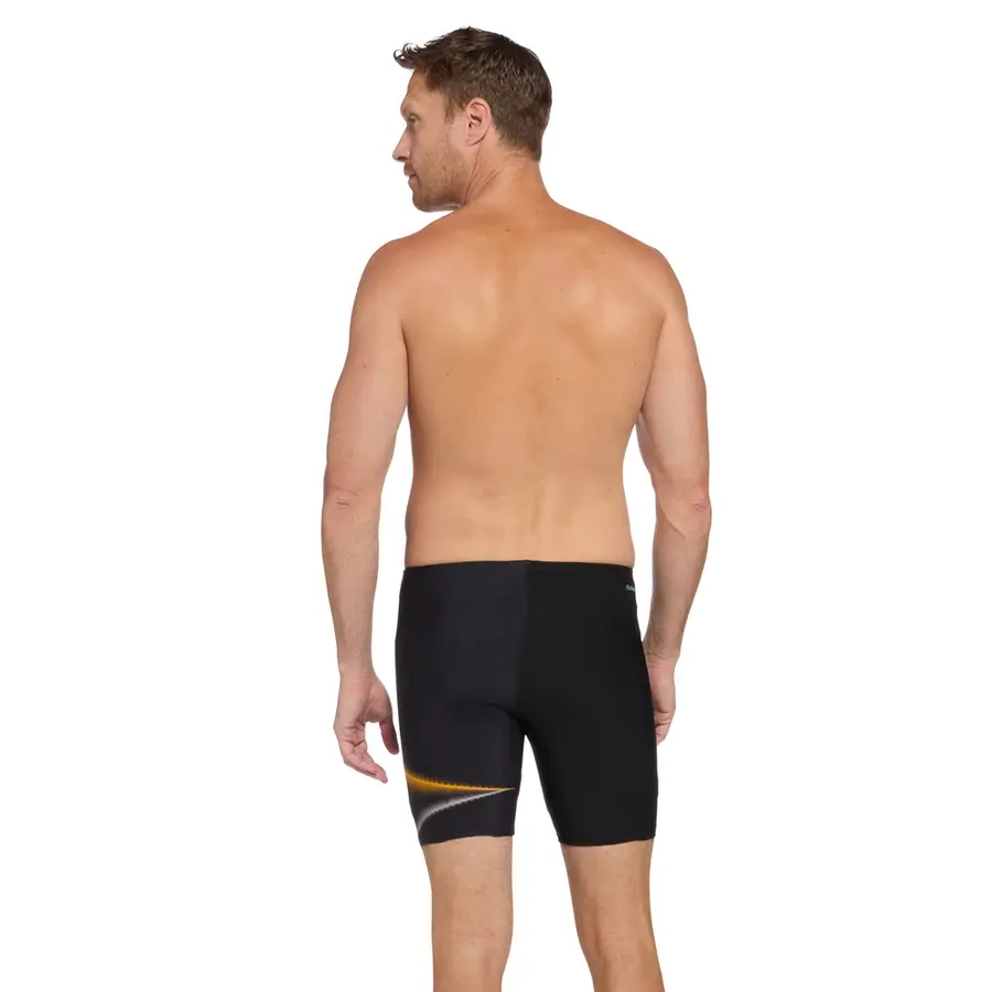 Oblique Mid Jammer Badbyxa 36 Zoggs | Svart | Ecolast+ 