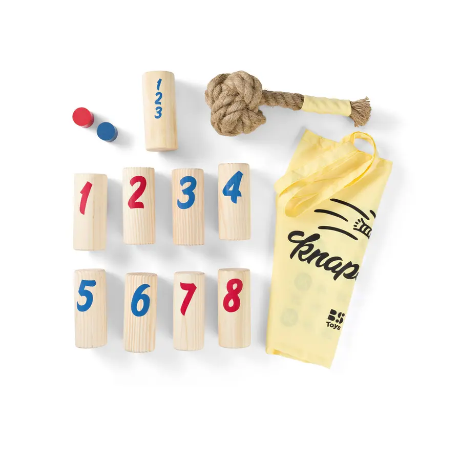 Kubbspel | Nummerkubb Knapsack | 2-6 spelare 