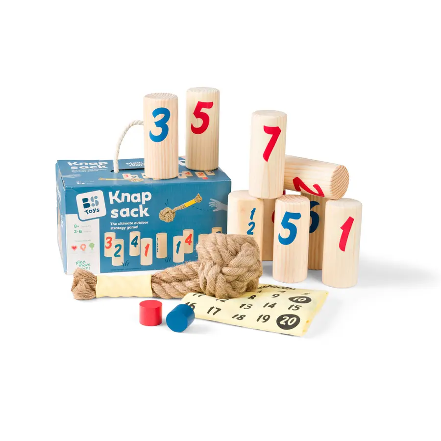 Kubbspel | Nummerkubb Knapsack | 2-6 spelare 