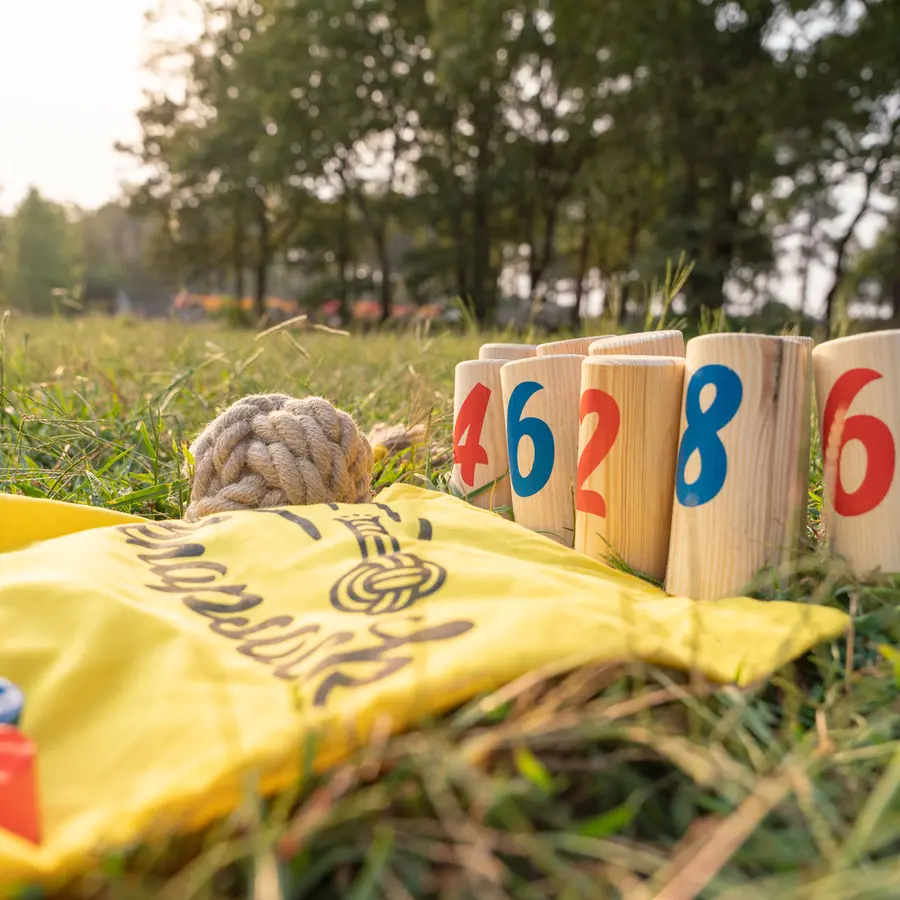 Kubbspel | Nummerkubb Knapsack | 2-6 spelare 