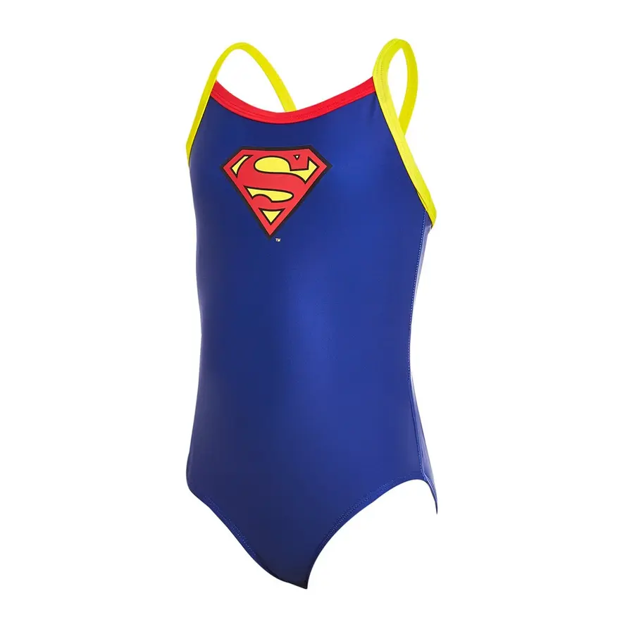 Superhelt Superman Baddräkt jr 116cm Zoggs | Blå | Strikeback 