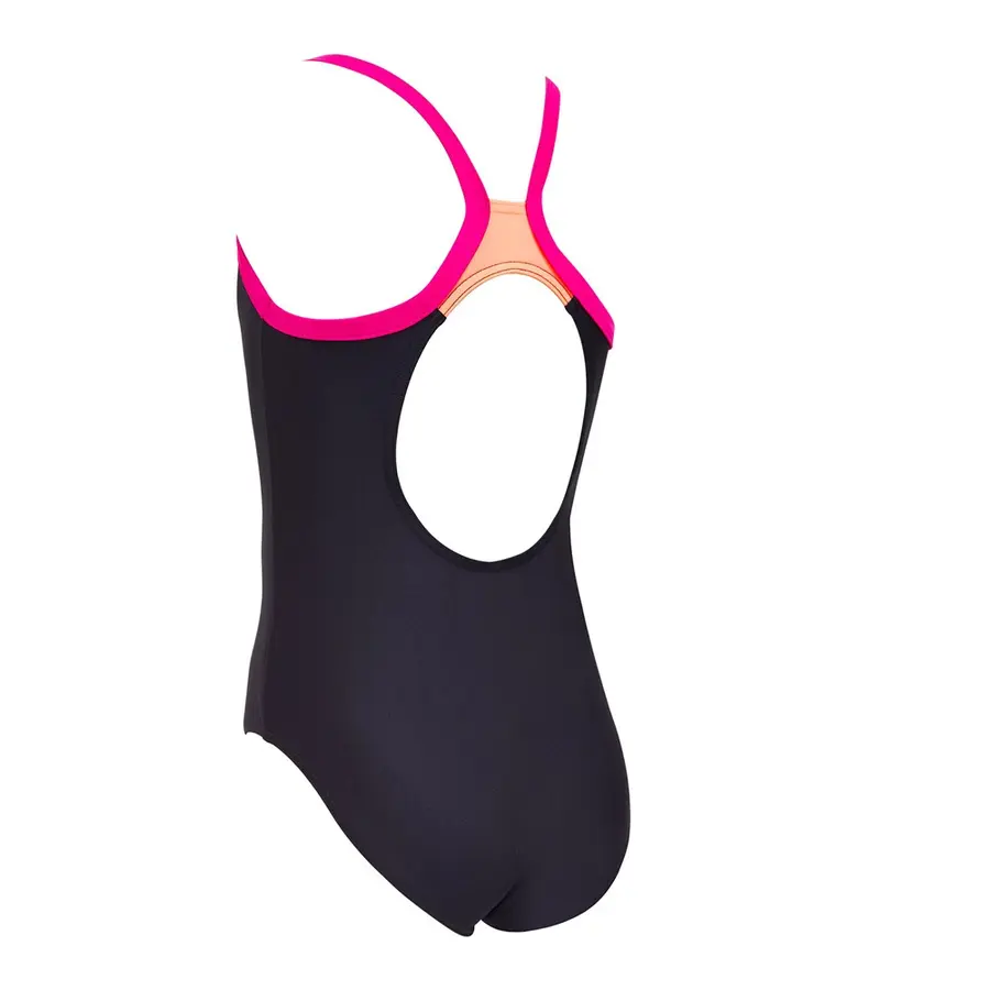 Kerrawa Strikeback Jr. Badedrakt 128cm Zoggs - Svart - Ecolast 