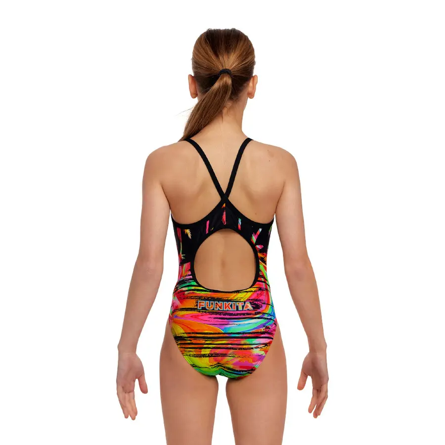Sunset City Baddräkt jr 128cm Funkita | Diamond Back One Piece 