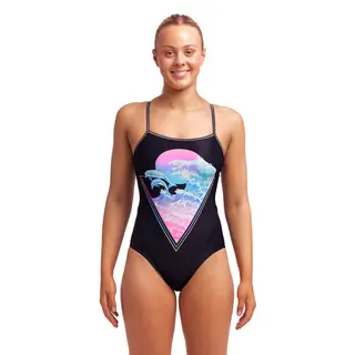 Dolph Lundgren Baddr&#228;kt Funkita | Single Strap One Piece