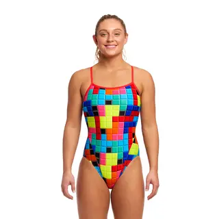 Blocked Baddräkt Funkita | Single Strap One Piece